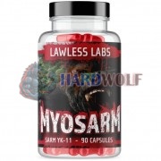 Myosarm [Миостатин] (5 мг x 90 капс), Lawless Labs