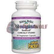 Ashwagandha [Ашваганда] (250 мг x 60 капс), Natural Factors