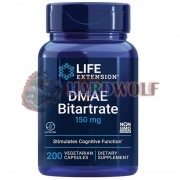 DMAE [Диметиламиноэтанол] (150 мг x 200 капс), Life Extension