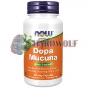 Dopa [Допа Мукуна] (400 мг x 90 капс), NOW Foods