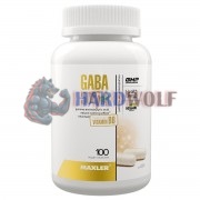 GABA [ГАБА] (500 мг x 100 капс), Maxler