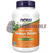 Ginkgo [Гинкго Билоба] (120 мг x 200 капс), NOW Foods