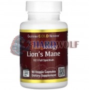 Lion's Mane [Львиная грива] (600 мг x 90 капс), California Gold Nutrition