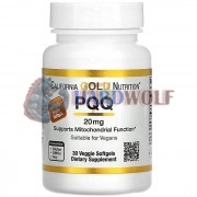 PQQ [Метоксантин] (20 мг x 30 капс), California Gold Nutrition