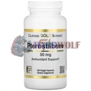 Pterostilbene [Птеростильбен] (50 мг x 180 капс), California Gold Nutrition