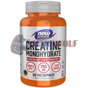 Creatine Monohydrate (120 шт по 750 мг), NOW Sports