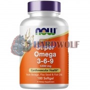 Super Omega 3-6-9 (90 шт по 1200 мг), NOW Foods