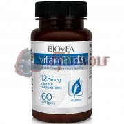 Vitamin D3 (60 шт по 125 мкг: 5000 МЕ), Biovea