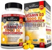 Vitamin D3 (360 шт), Bioschwartz