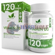 Vitamin D3 (120 шт), NaturalSupp