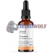 Vitamin D3 + K2 [MK-7] Drops (30 мл), Ostrovit Pharma