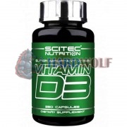 Vitamin D3 (250 шт по 12, 5 мкг: 500 ме), Scitec Nutrition