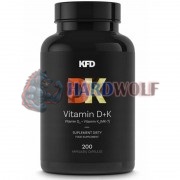 DK [Vitamin D3 + K2 x MK-7] (200 шт), KFD Nutrition