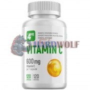 Vitamin C (120 шт по 600 мг), 4Me Nutrition