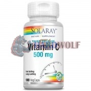 Vitamin C [Timed Release] (100 шт по 500 мг), Solaray