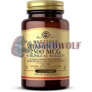 Megasorb Vitamin B12 (120 шт по 2500 мкг), Solgar