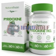 Pyridoxine HCL [Vitamin B6] (60 шт по 6 мг), NaturalSupp