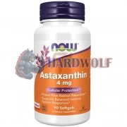 Astaxanthin (90 шт по 4 мг), NOW Foods