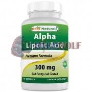 Alpha Lipoic Acid (120 шт по 300 мг), Best Naturals