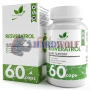 Resveratrol (60 шт по 100 мг), NaturalSupp