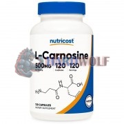L-Carnosine (120 шт по 500 мг), Nutricost