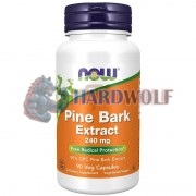 Pine Bark Extract [90% OPC] (90 шт по 240 мг), NOW Foods