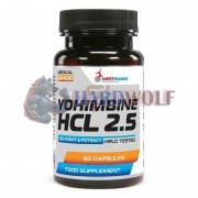Yohimbine HCL 2. 5 (60 шт по 2, 5 мг), Westpharm