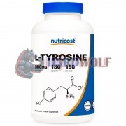 L-Tyrosine (180 шт по 500 мг), Nutricost