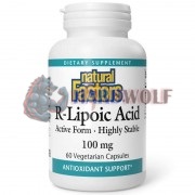 R-Lipoic Acid (60 шт по 100 мг), Natural Factors