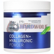 Collagen + Hyaluronic Acid Powder (270 гр: 54 порции), LevelUp