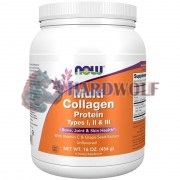 Multi Collagen [Types I, II & III] (454 гр: 35 порций), NOW Foods