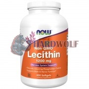 Lecithin [Non-GMO] (400 шт по 1200 мг), NOW Foods
