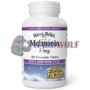 Melatonin (180 шт по 5 мг), Natural Factors