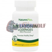 Melatonin [Mint Flavored] (60 шт), Nature's Plus