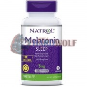 Melatonin [Time Release] (100 шт по 5 мг), Natrol