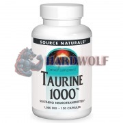 Taurine (120 шт по 1000 мг), Source Naturals
