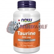 Taurine (100 шт по 500 мг), NOW Foods