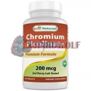 Chromium Picolinate (240 шт по 200 мкг), Best Naturals