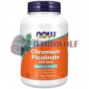 Chromium Picolinate (250 шт по 200 мкг), NOW Foods