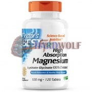 Magnesium Lysinate Glycinate (120 шт), Doctor's Best