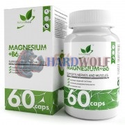 Magnesium + B6 (60 шт), NaturalSupp