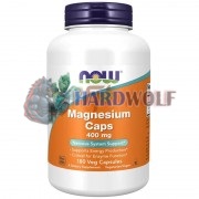 Magnesium капс 400 мг (180 шт), NOW Foods