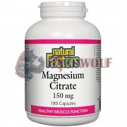Magnesium Citrate (180 шт по 150 мг), Natural Factors