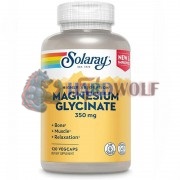 Magnesium Glycinate 350 мг [Higher Absorption] (120 шт), Solaray