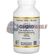 CoQ10 (360 шт по 100 мг), California Gold Nutrition