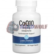 CoQ10 (120 шт по 100 мг), Lake Avenue Nutrition