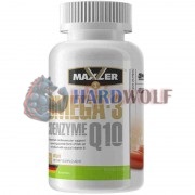 Omega-3 + Coenzyme Q10 (60 шт), Maxler