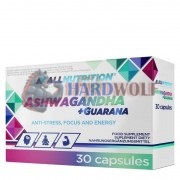 Ashwagandha + Guarana (30 шт), AllNutrition