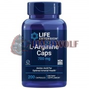 L-Arginine капс (200 шт по 700 мг), Life Extension